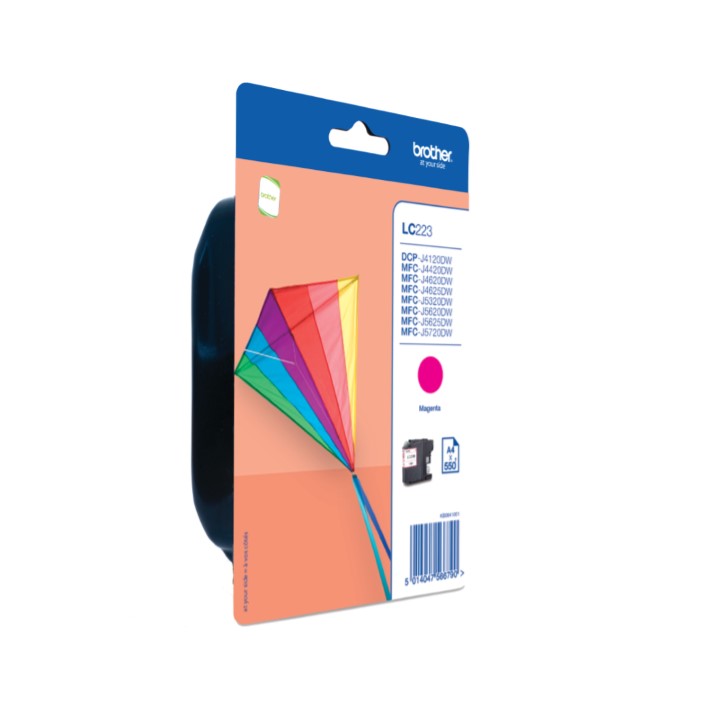 Tinteiro Brother LC223M Magenta