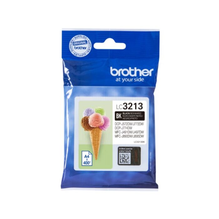 Tinteiro Brother LC3213BK Black
