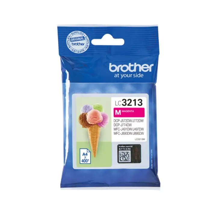 Tinteiro Brother LC3213M Magenta