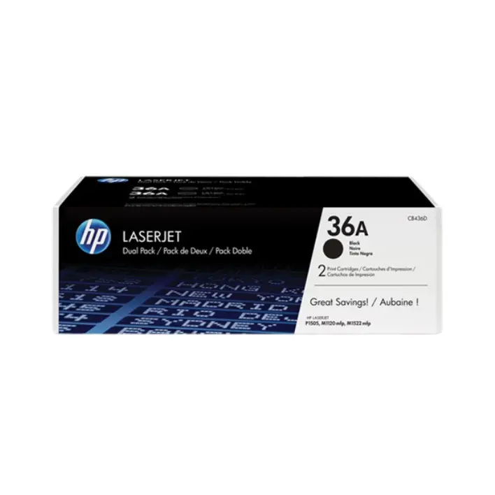 Toner HP36A Pack Duplo