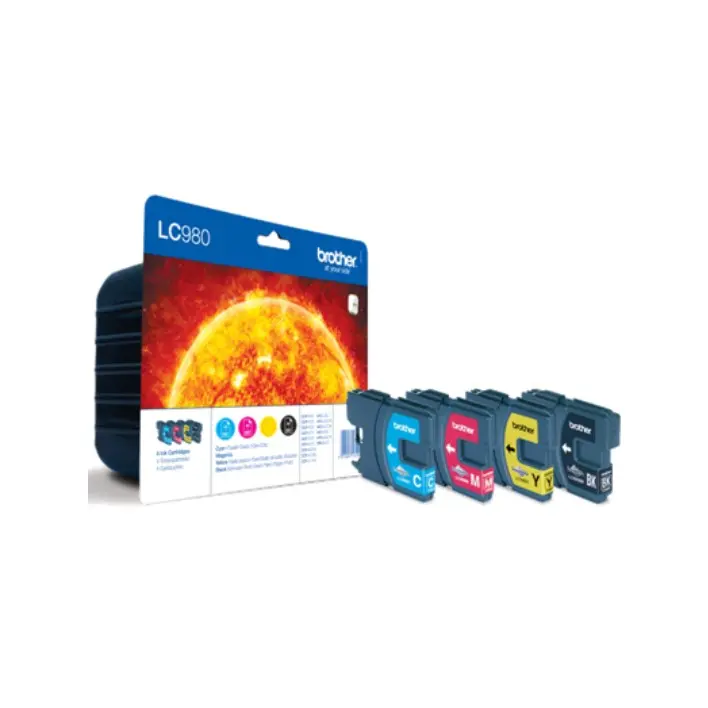 Pack Tinteiros Brother LC980