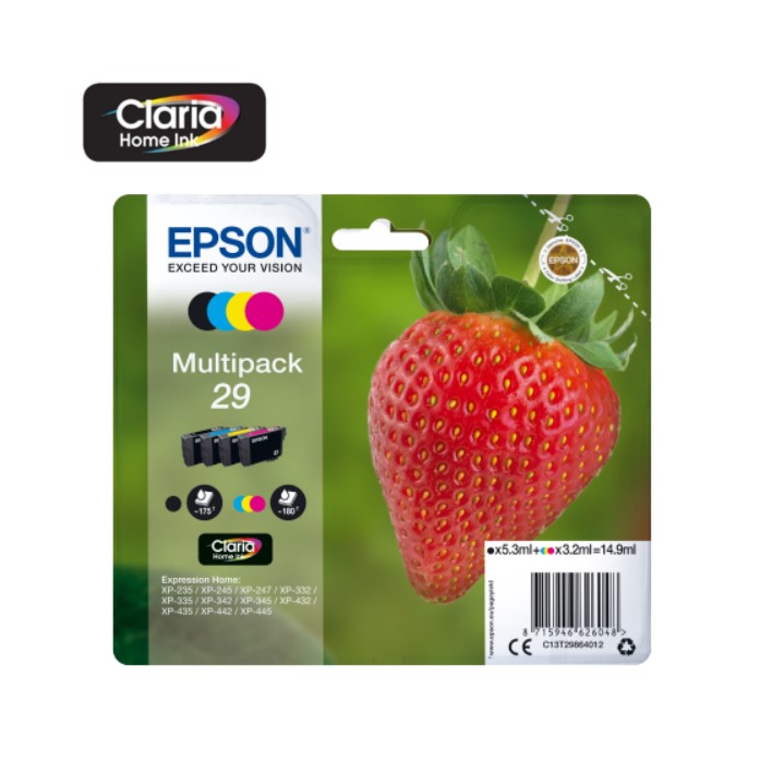 Pack Tinteiros Epson Serie 29