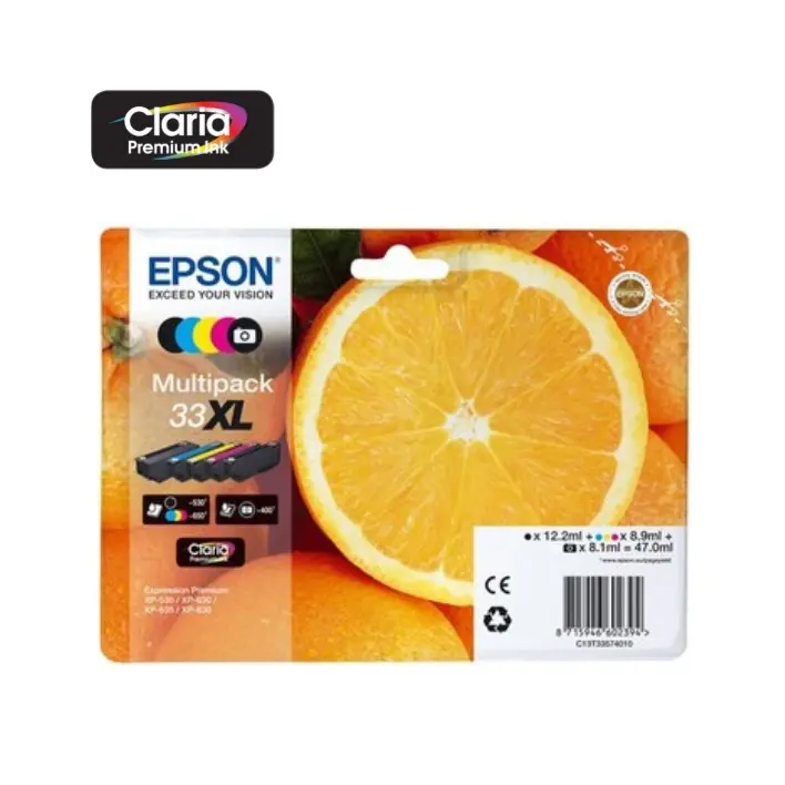 Pack 5 Colors XL Epson T3357