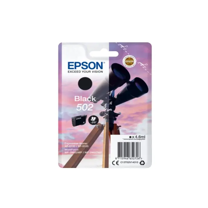 Tinteiro Epson T502 Black