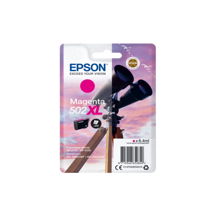 Tinteiro Epson T502xl Magenta