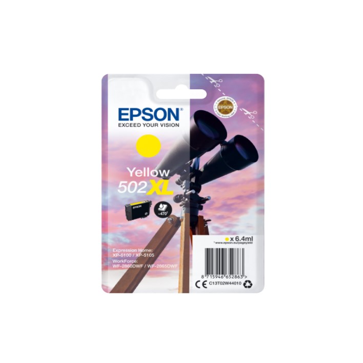 Tinteiro Epson T502xl Yellow