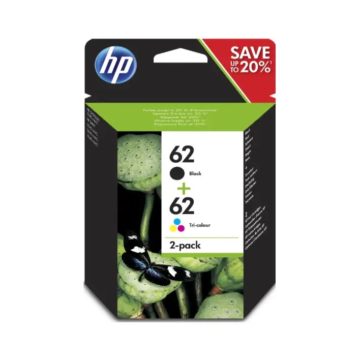 Pack Tinteiros HP62