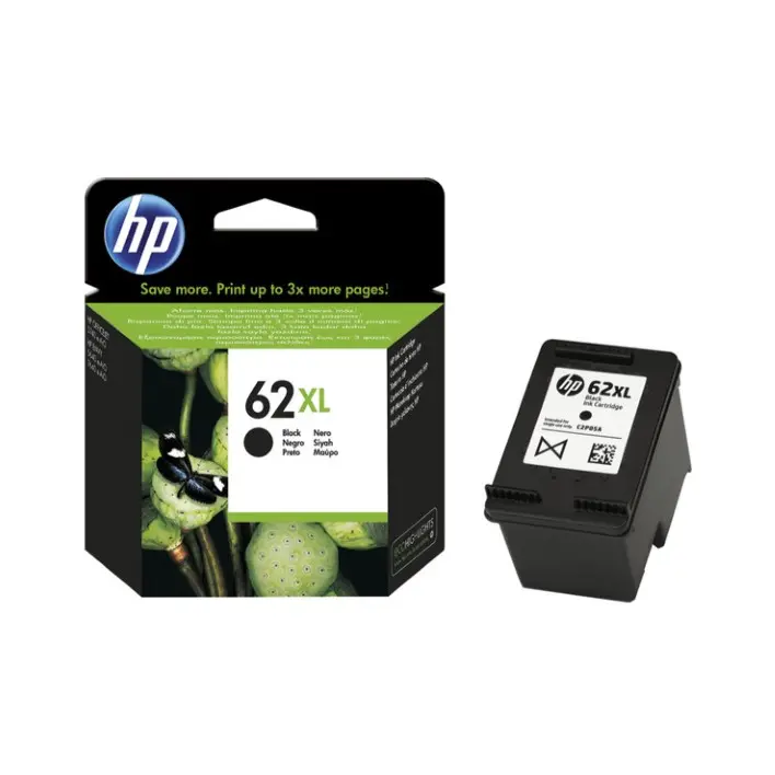 Tinteiro HP62XL Black
