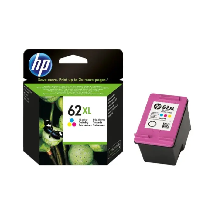 Tinteiro HP62XL Tricolor