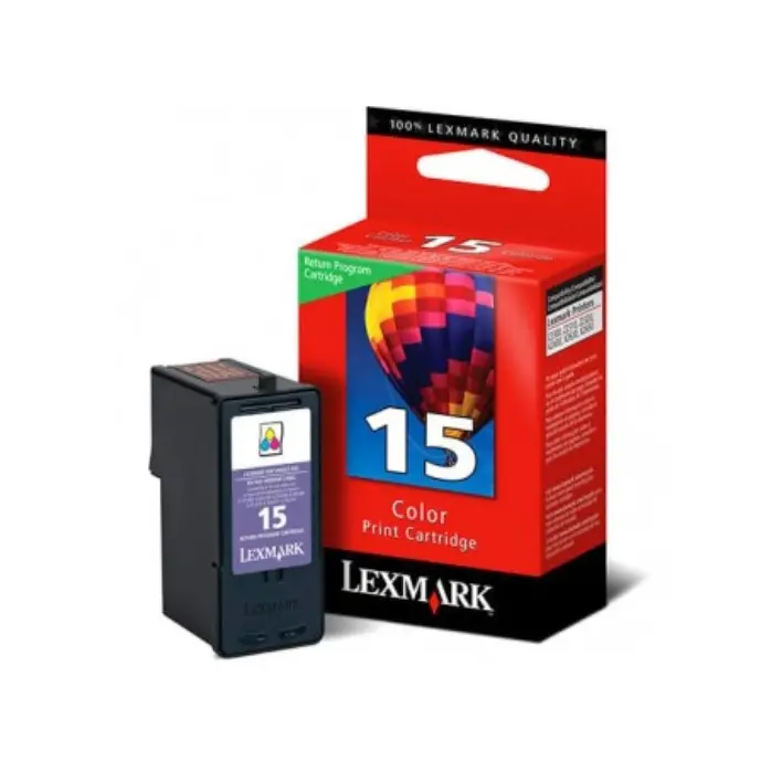 Tinteiro Lexmark 15 tricolor