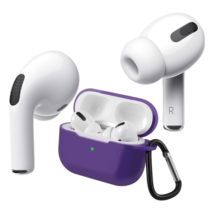 AirPods Pro Silicone Case Purple