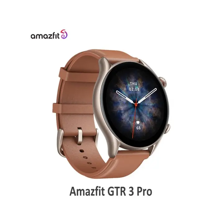 Amazfit gtr 3 pro Preto gtr3 pro GTR-3 pro smartwatch amoled exibição zepp  os app 12 dias de vida da bateria relógio para andriod