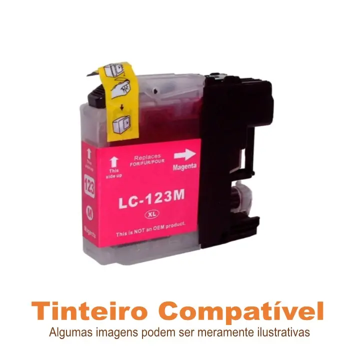 Brother LC123M Compatível