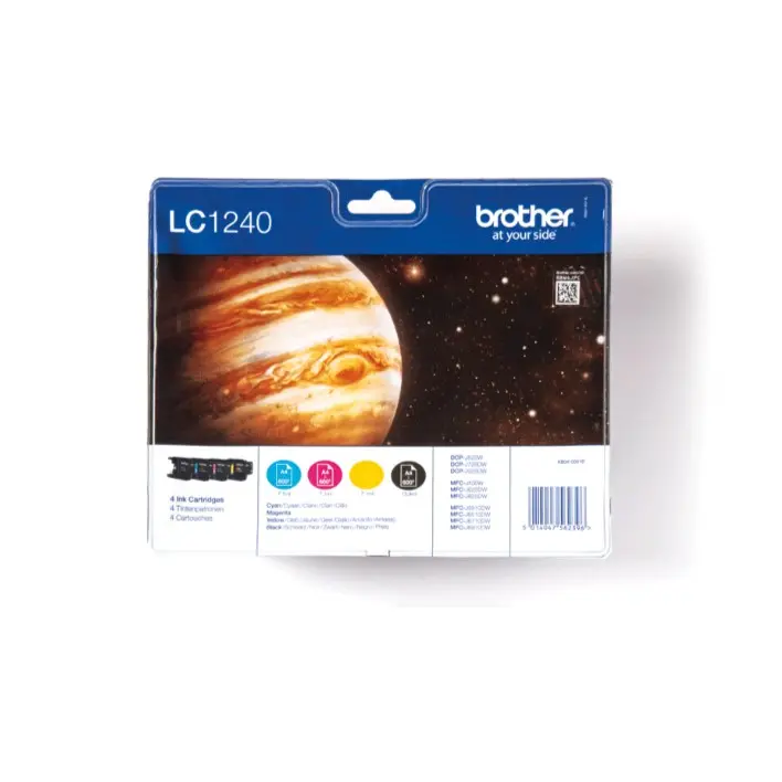 Brother LC1240 Pack 4 Colors