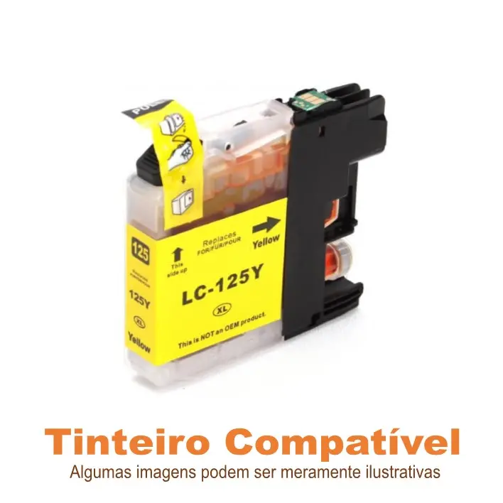 Brother LC125XLY Compatível