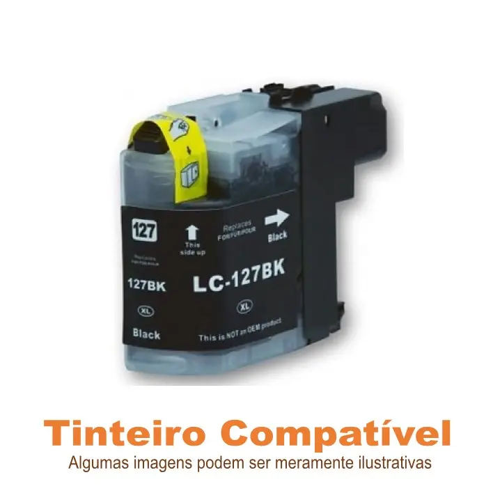 Brother LC127XLBK Compatível