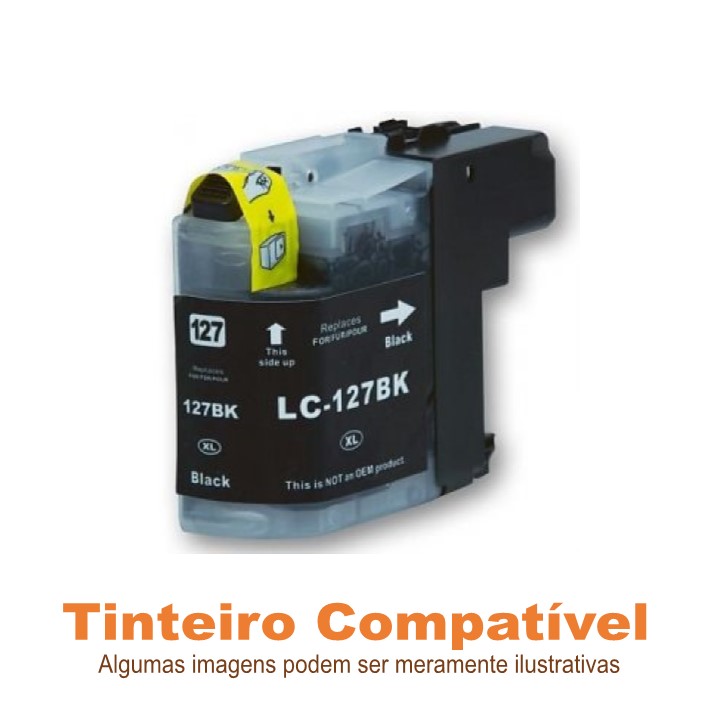 Brother LC127XLBK Compatível