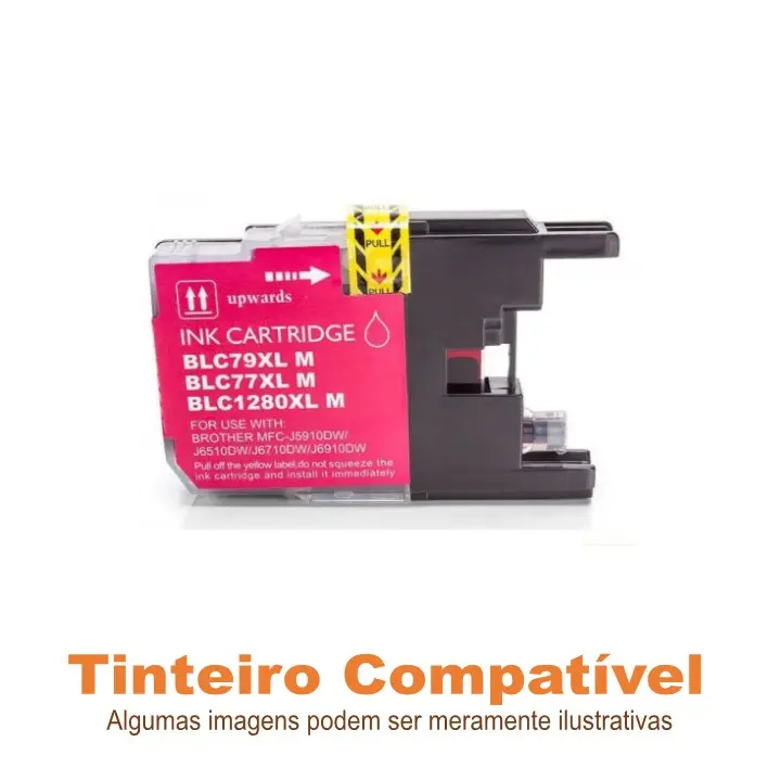 Brother LC1280XLM Magenta Compatível