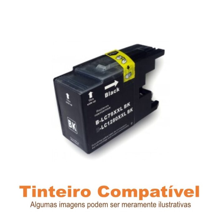 Brother LC1280XLBK Black Compatível