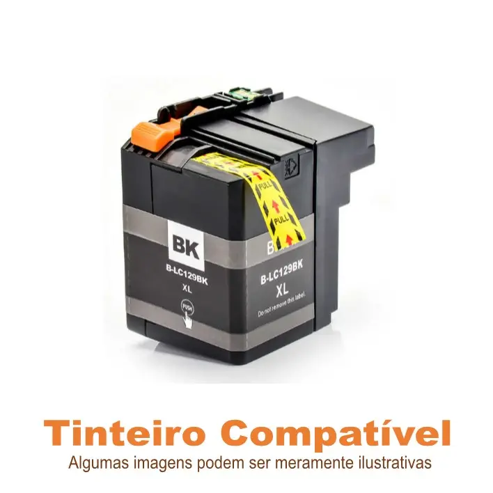Brother LC129XLBK Compatível