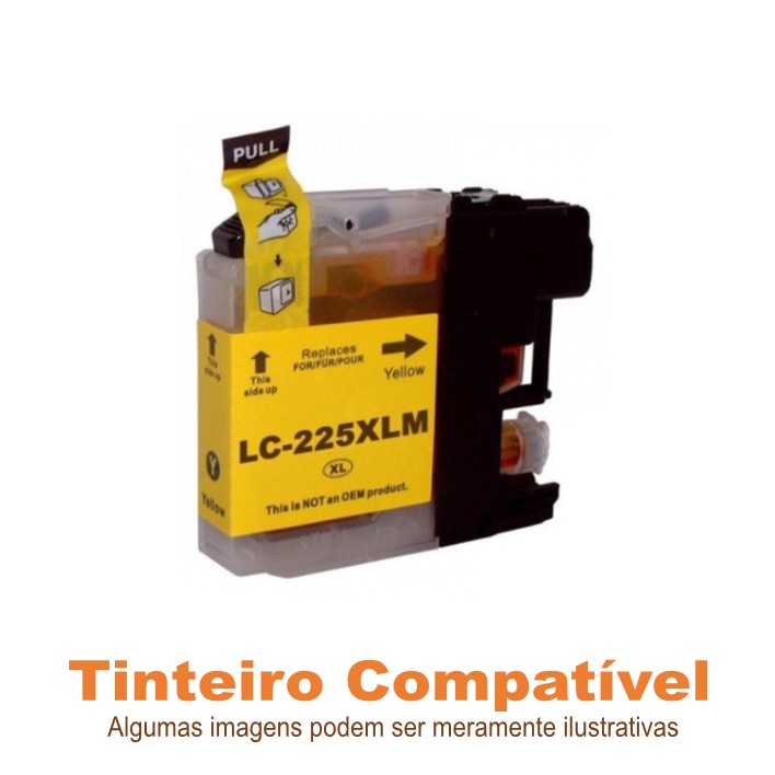 Brother LC225XLY Compatível