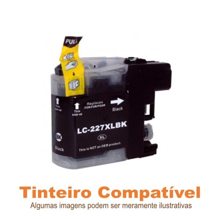 Brother LC227XLBK Compatível