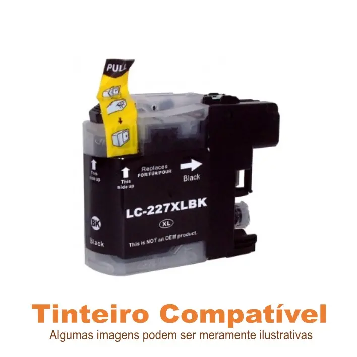 Brother LC227XLBK Compatível