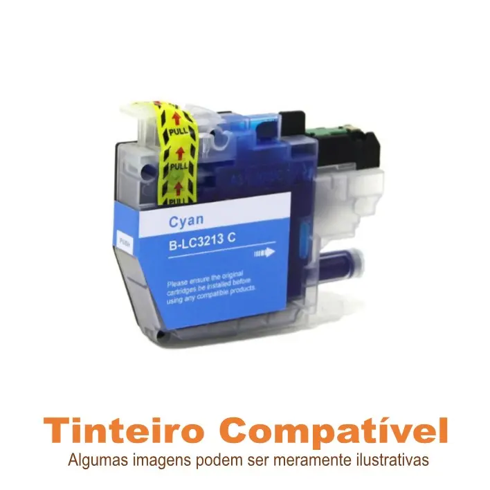 Brother LC3213C Compatível