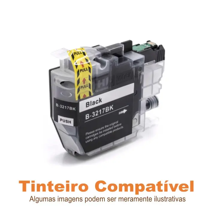 Brother LC3217BK Compatível