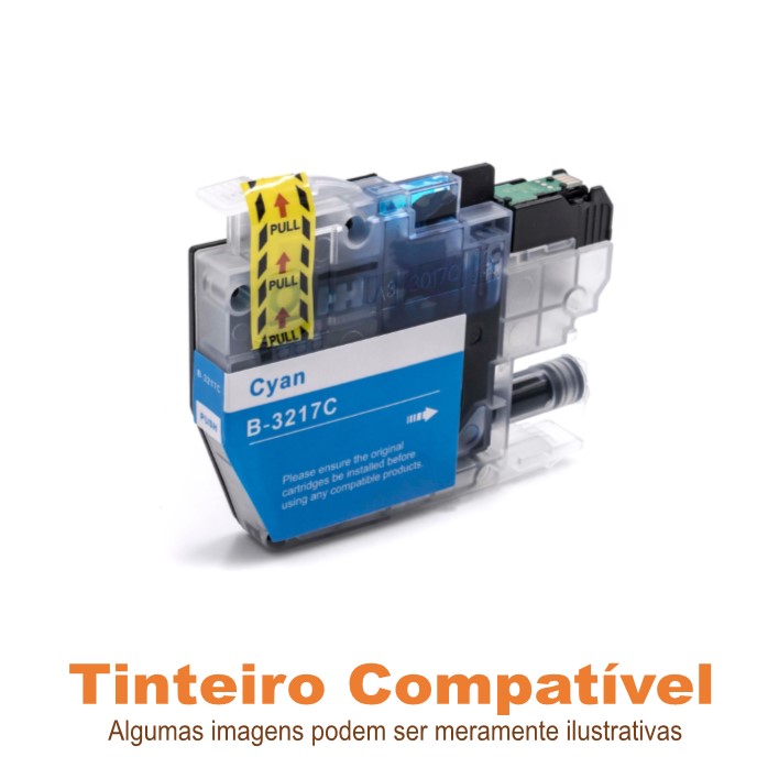Brother LC3217C Compatível