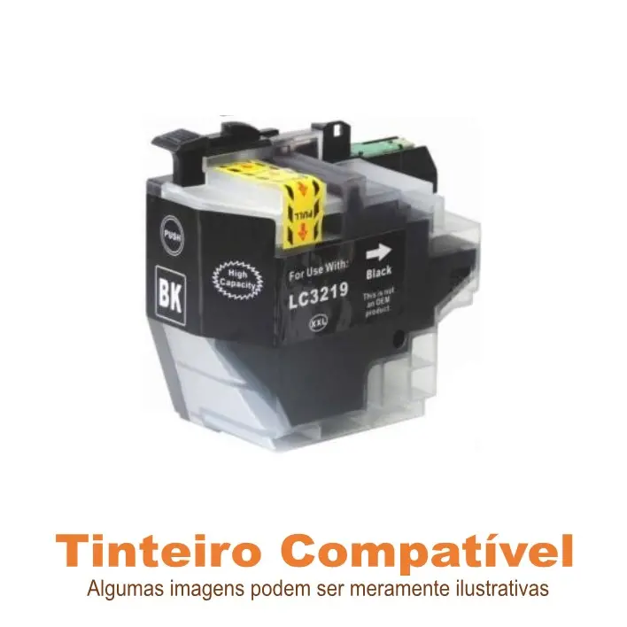 Brother LC3219XLBK Compatível