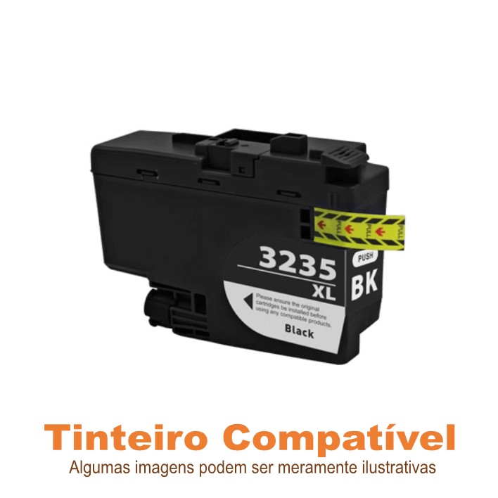 Tinteiro Brother LC3235XLBK Black Compatível