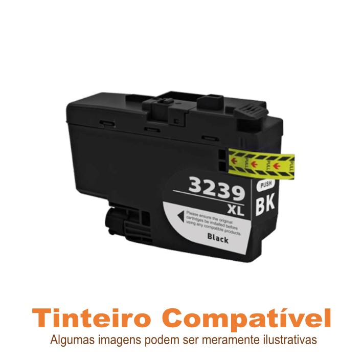 Tinteiro Brother LC3239XLBK Black Compatível