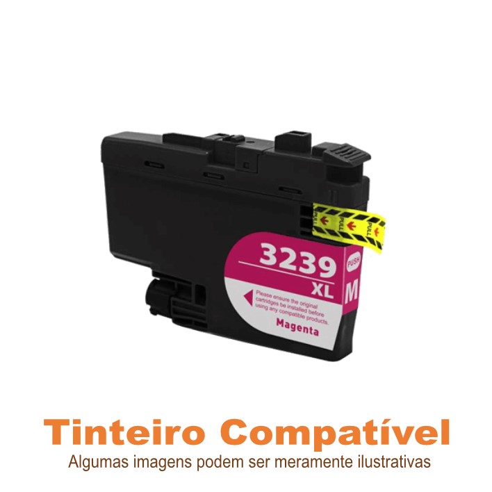 Tinteiro Brother LC3239XLM Magenta Compatível