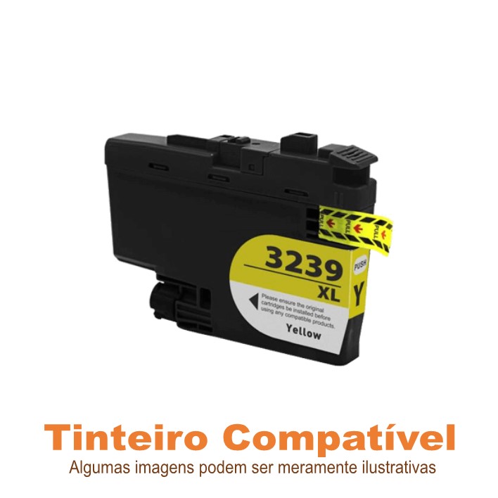 Tinteiro Brother LC3239XLY Yellow Compatível