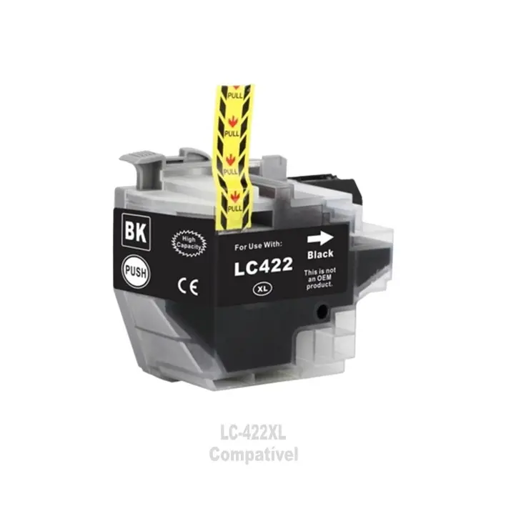 Brother LC 422XLBK Black compatível