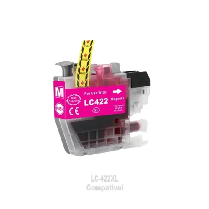 Brother LC 422XLM Magenta compatível