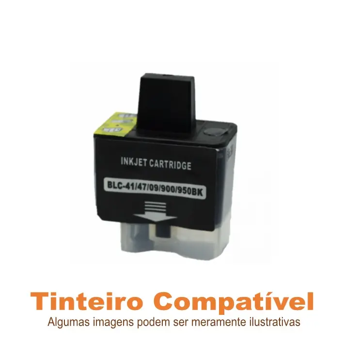 Tinteiro Black Brother LC900BK Compatível