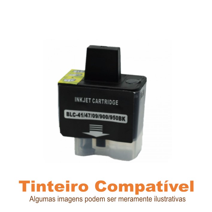 Tinteiro Black Brother LC900BK Compatível