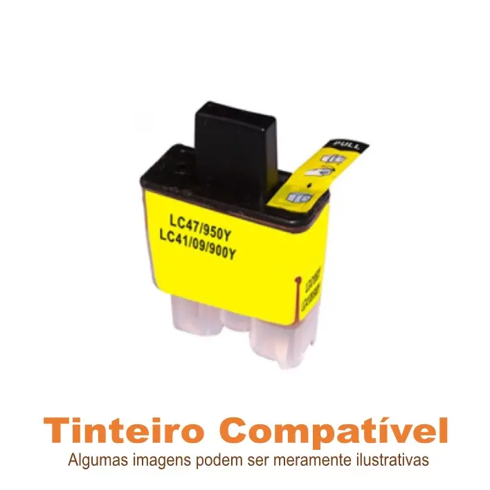 Tinteiro Yellow Brother LC900Y Compatível