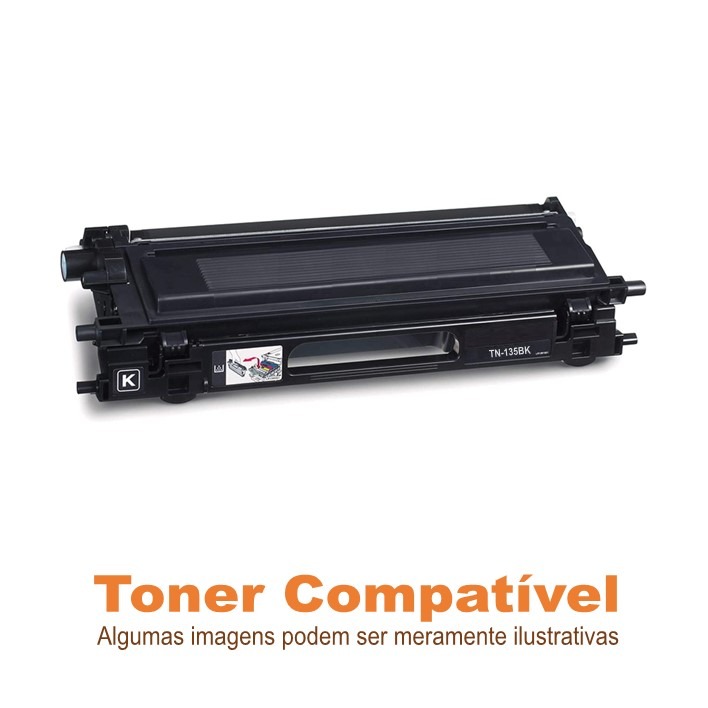 Toner Brother TN-130BK / TN-135BK compatível