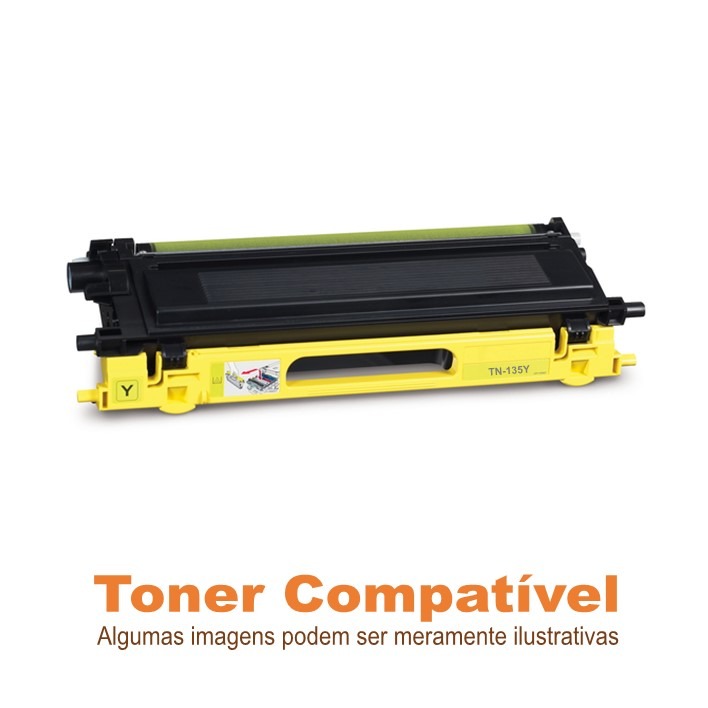 Toner Brother TN-130Y / TN-135Y compatível