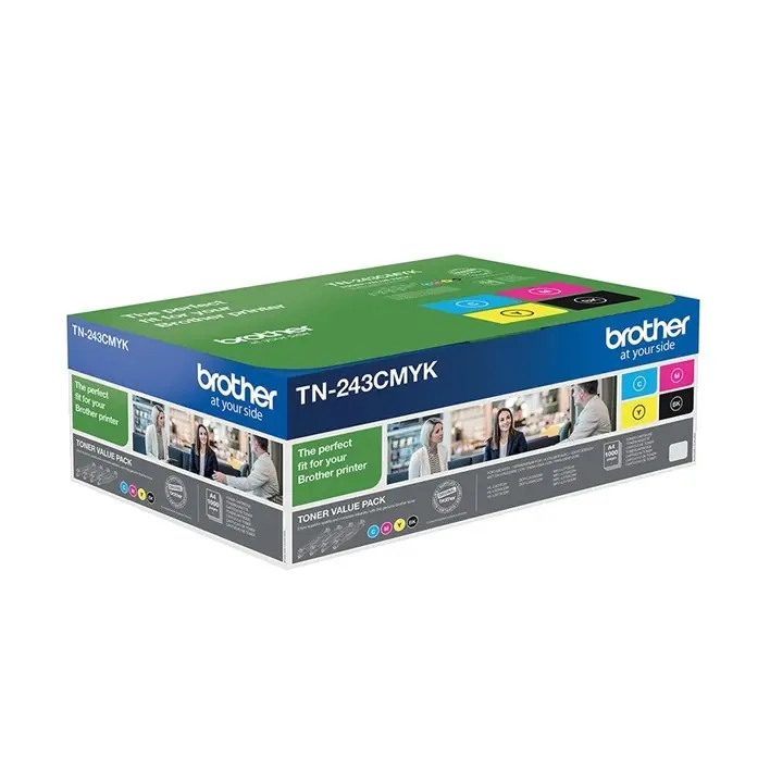 Genuine Brother TN-243CMYK Toner Cartridges - Multipack