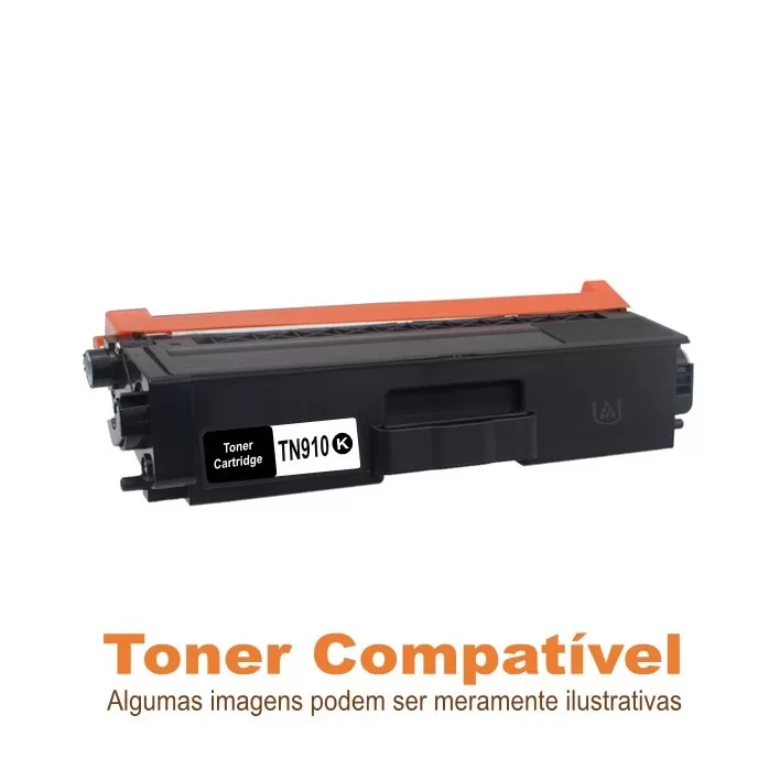 Toner Brother TN910BK Preto compatível