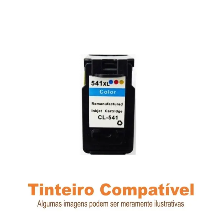 Tinteiro Canon CL541XL compatível