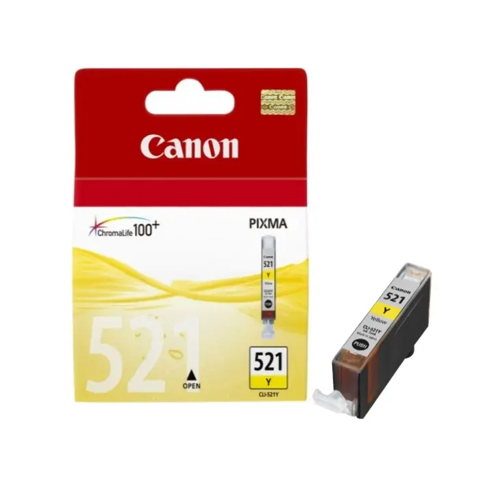 Tinteiro Canon CLI521Y Yellow Original