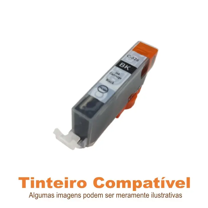 Tinteiro Canon CLI526BK Black Compatível