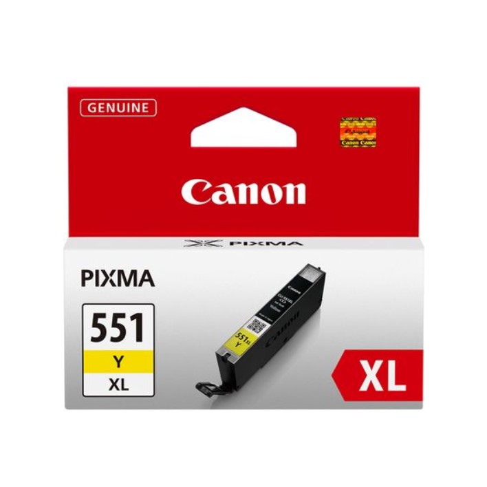 Tinteiro Canon CLI551XLY Yellow