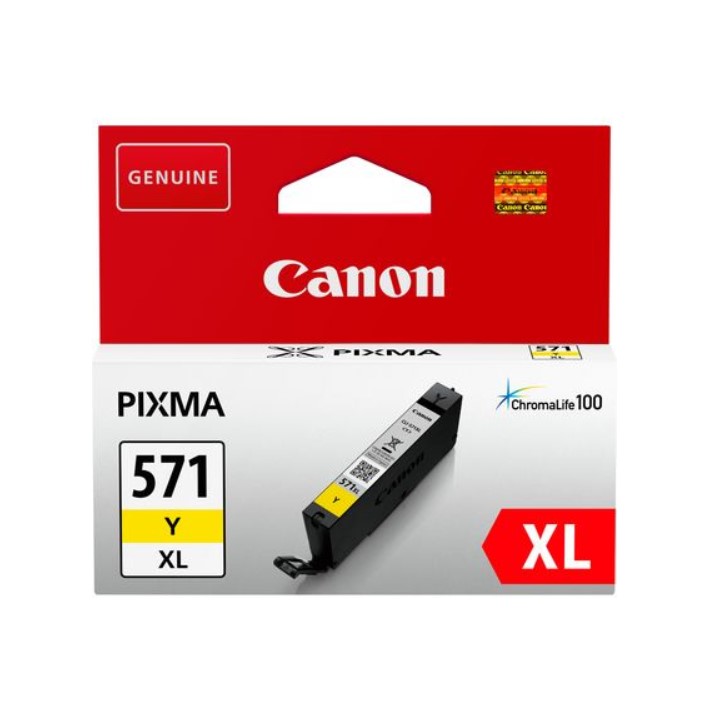 Tinteiro Canon CLI571XLY Yellow