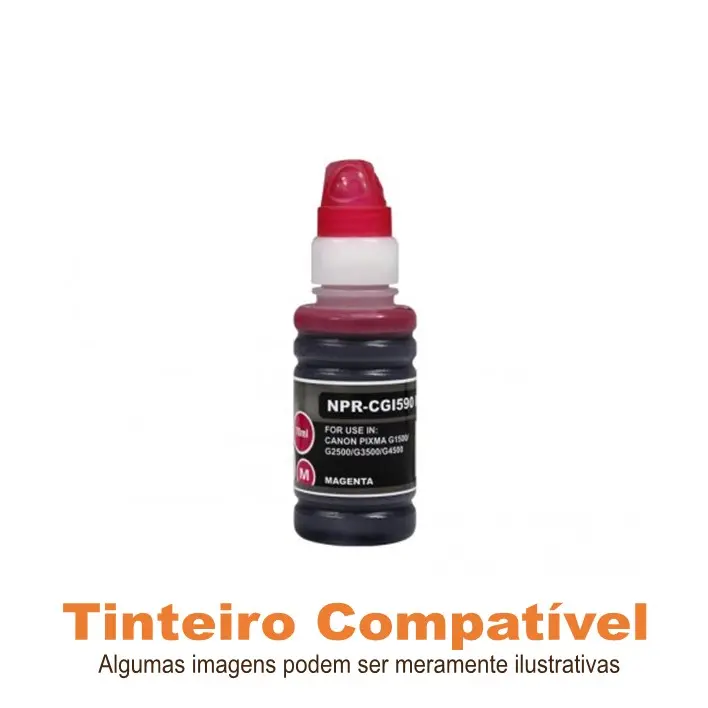 Canon GI-590 Magenta 1605C001AA Compatível